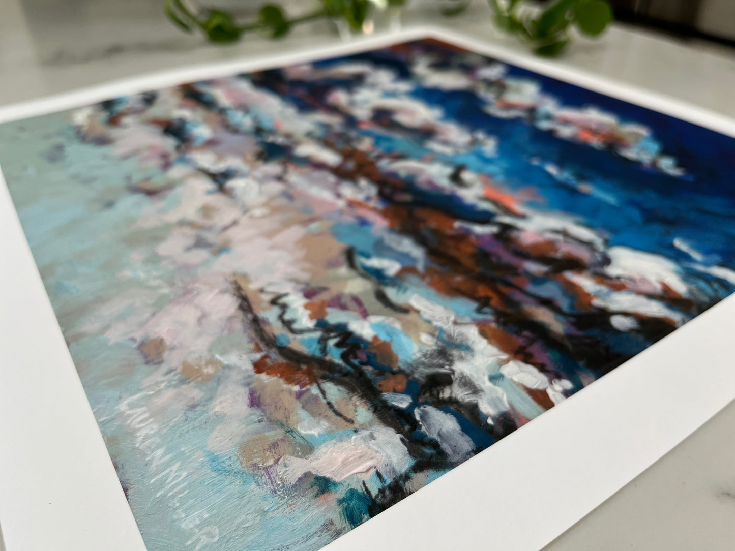 “Up in the Clouds” Paper Print