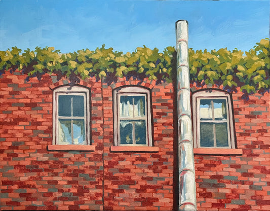 “Near Inman Square” Original Painting