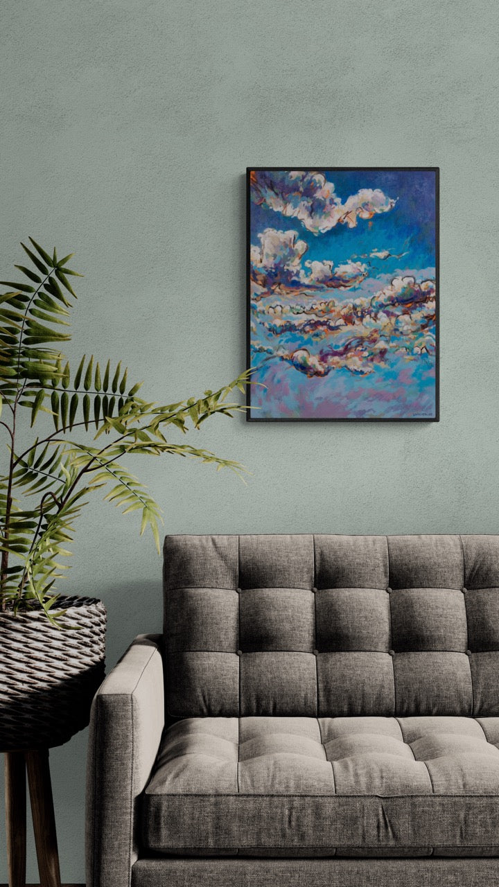 “Freedom in the Clouds” Original Painting