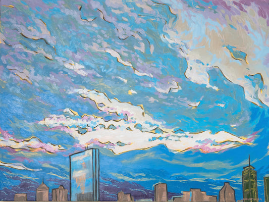 “Are We Underwater?” Original Painting