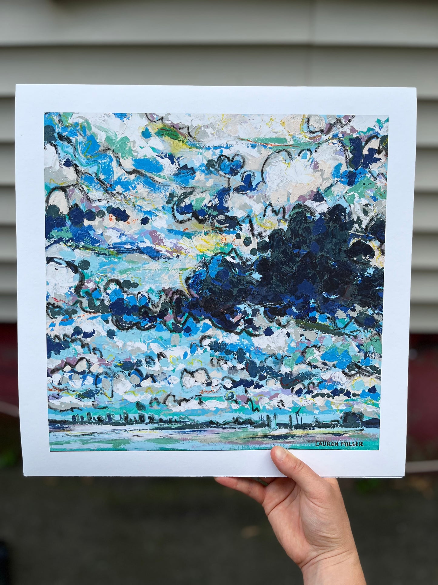 “View From Nahant” Paper Print