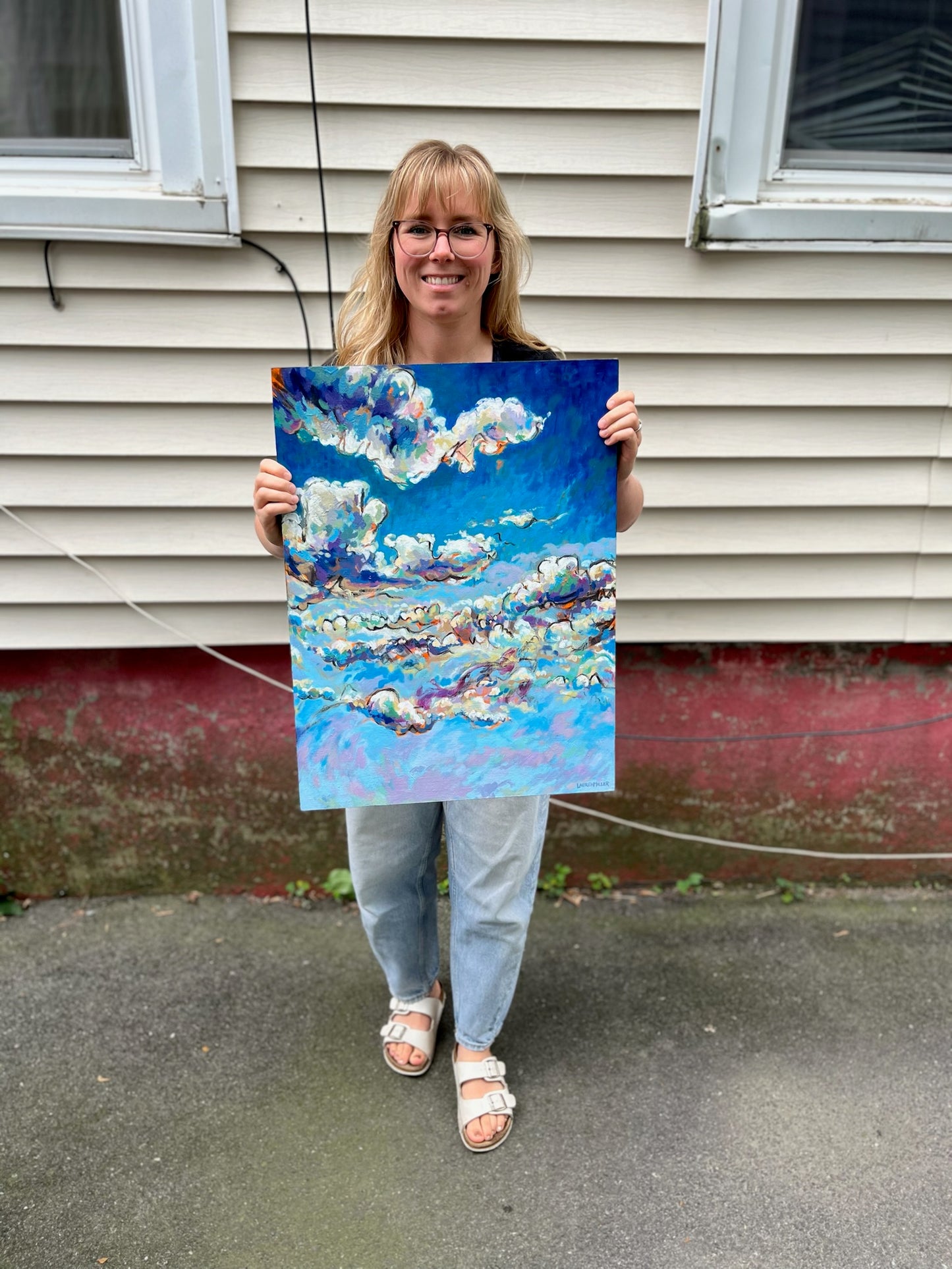 “Freedom in the Clouds” Original Painting