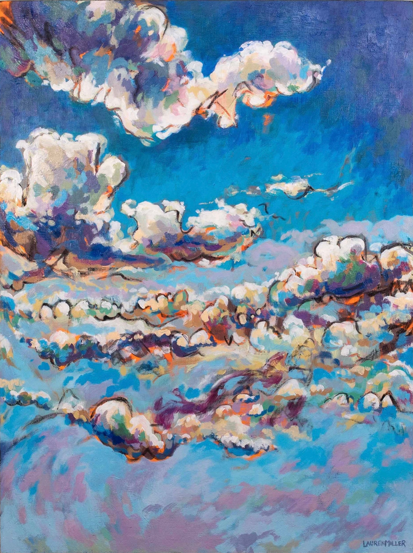 “Freedom in the Clouds” Original Painting