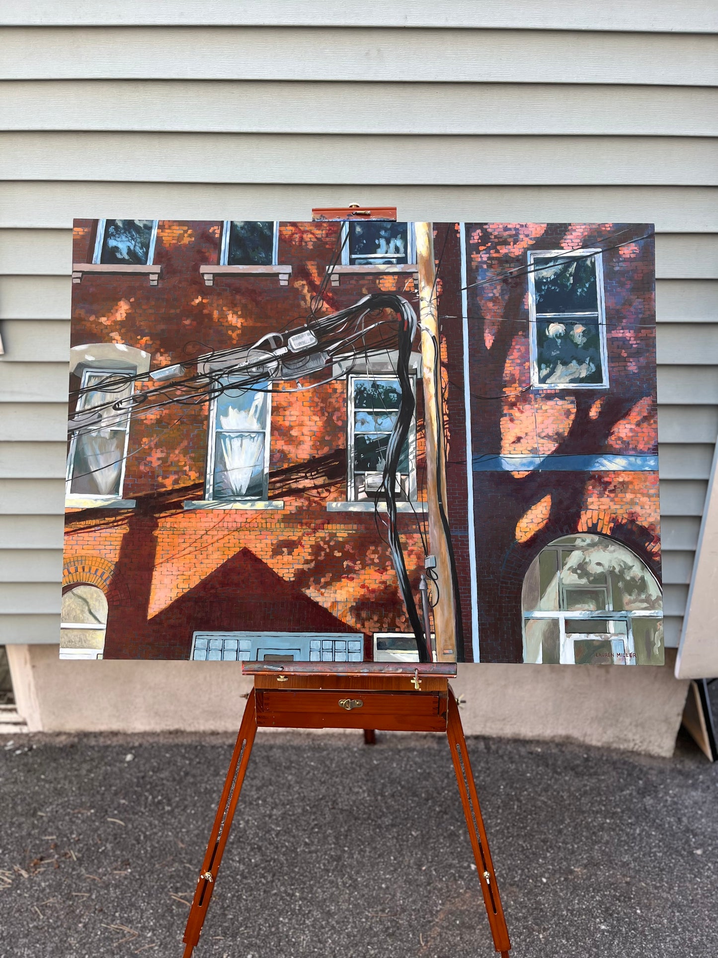 “Church on Sciarappa” Original Painting