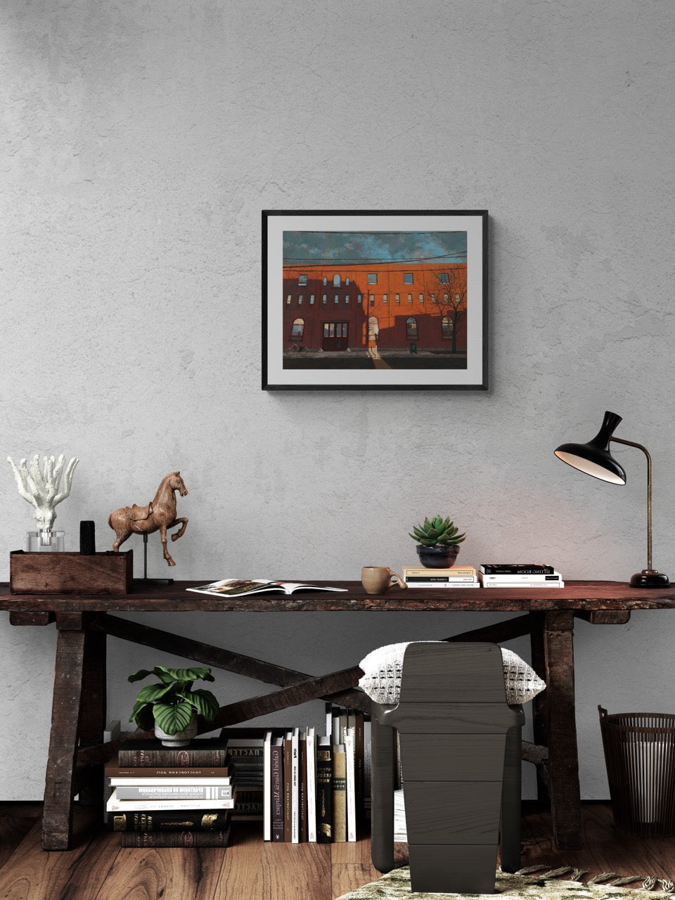 “Sunset on Gore Street” Print