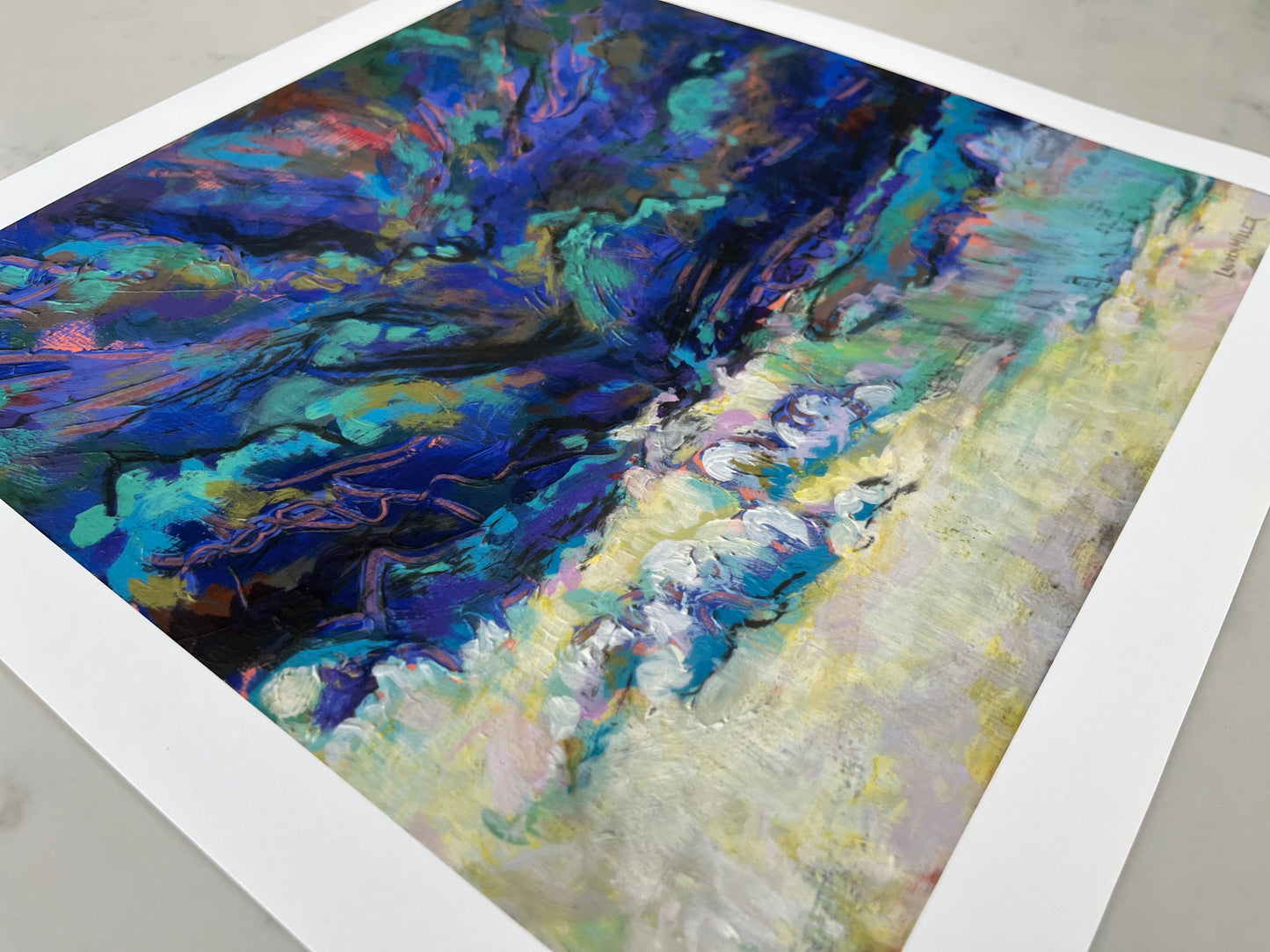 “Thunder is Coming” Paper Print