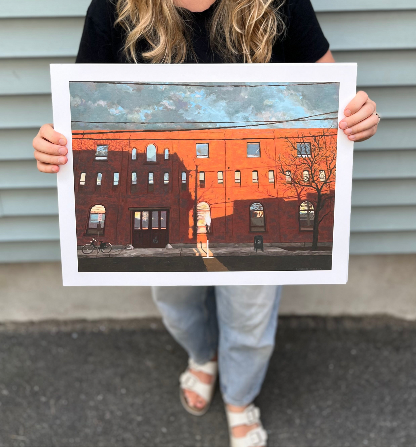 “Sunset on Gore Street” Print