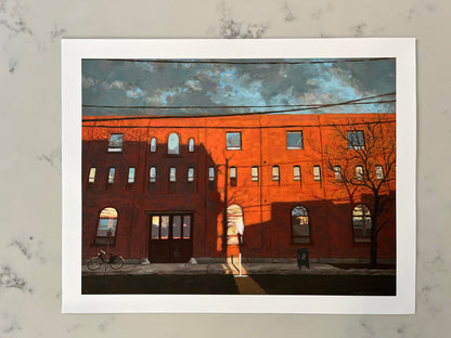 “Sunset on Gore Street” Print