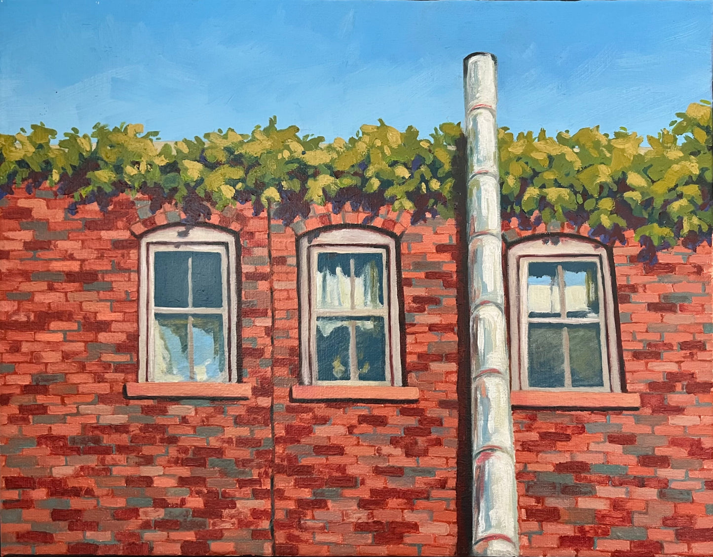 “Near Inman Square” Original Painting