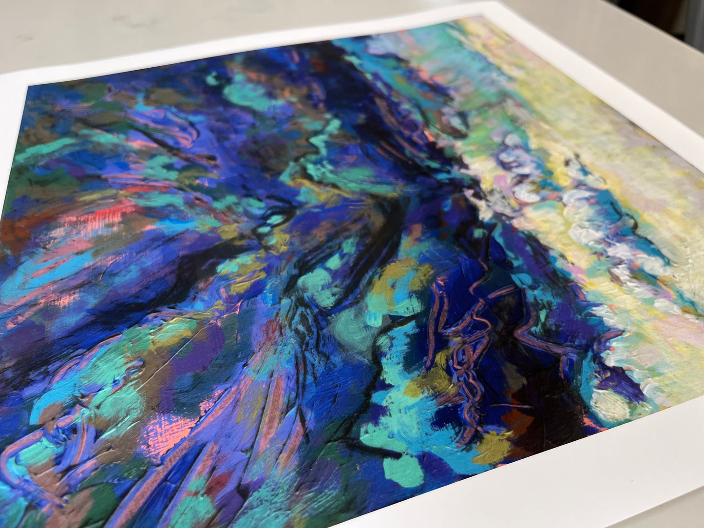 “Thunder is Coming” Paper Print