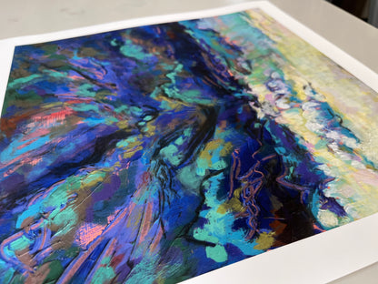 “Thunder is Coming” Paper Print