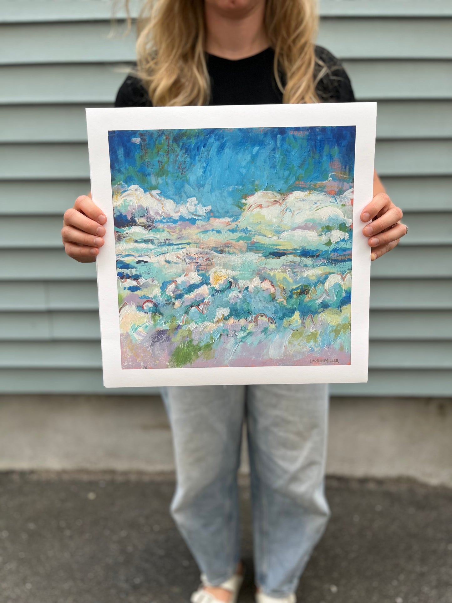 “A Peaceful Existence” Paper Print