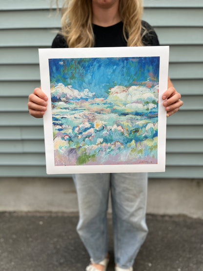 “A Peaceful Existence” Paper Print