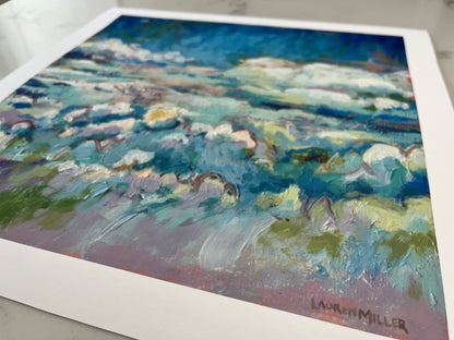 “A Peaceful Existence” Paper Print