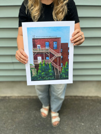 “Gore Street” Paper Print