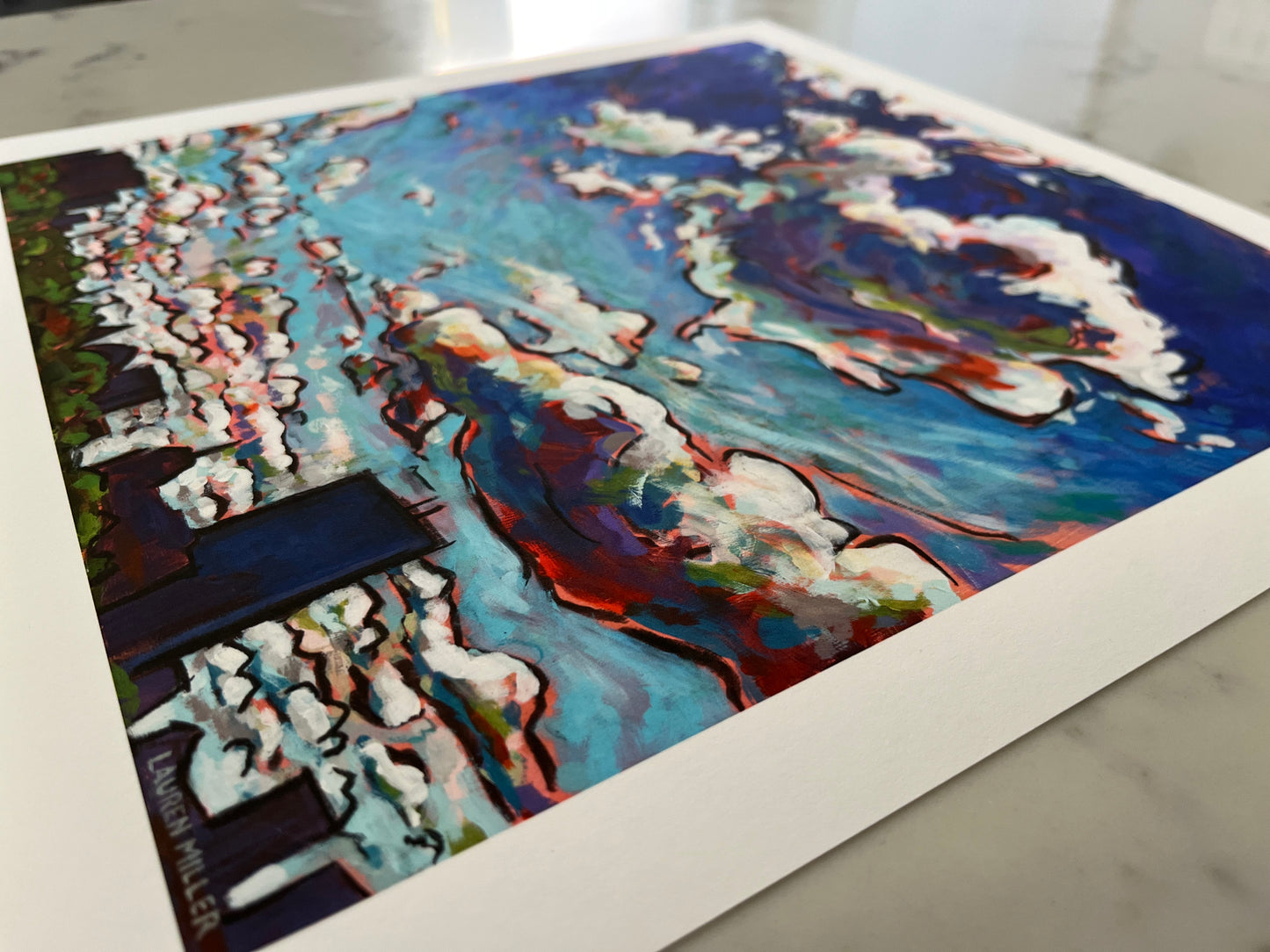“Daytime Symphony” Paper Print