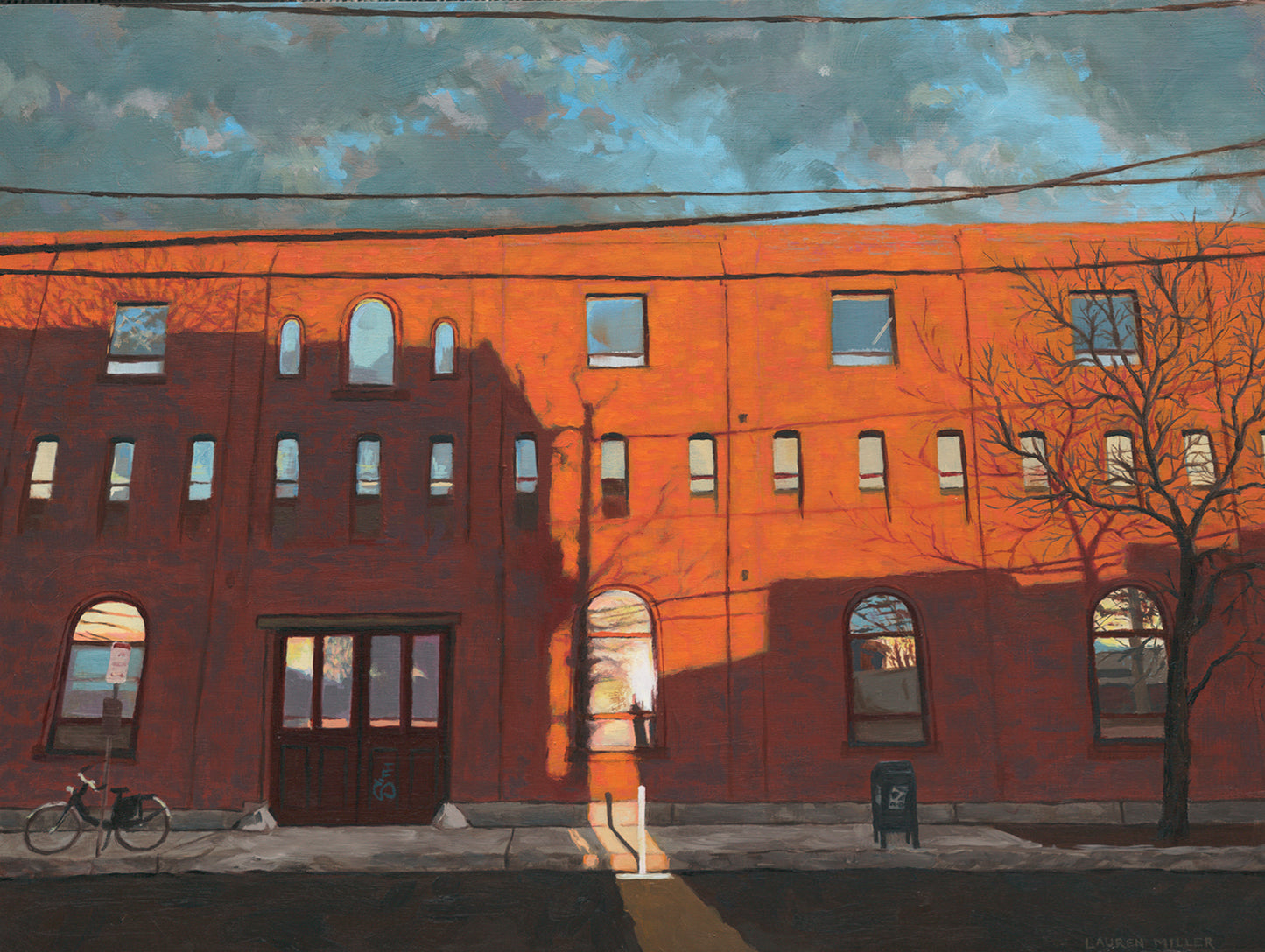“Sunset on Gore Street” Print