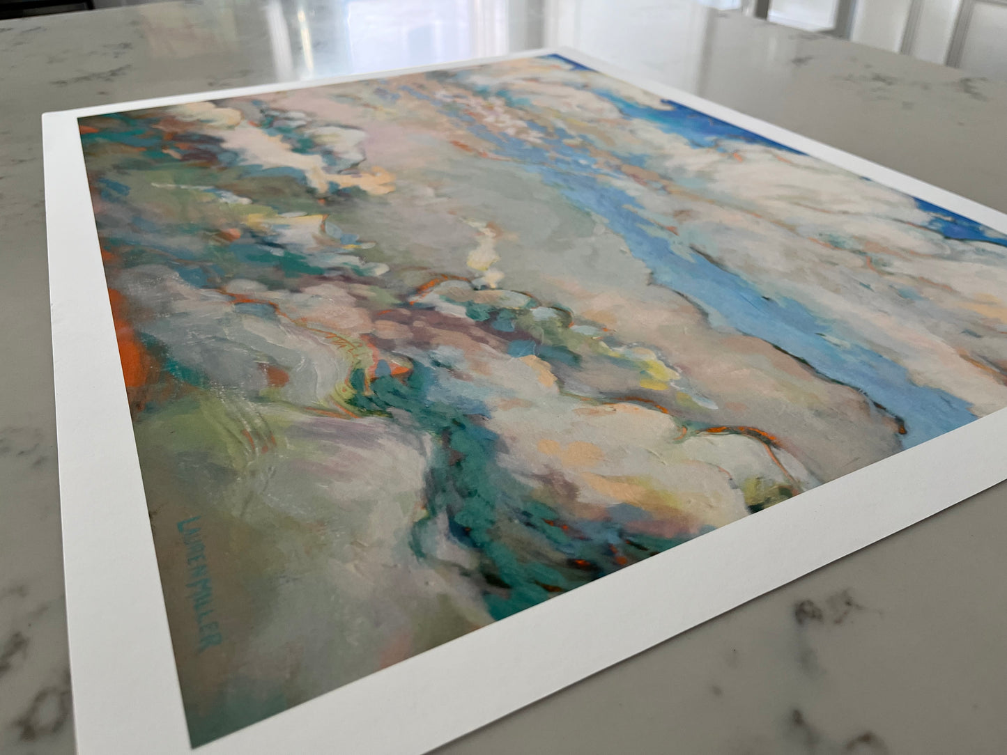 “Floating on the Clouds” Print