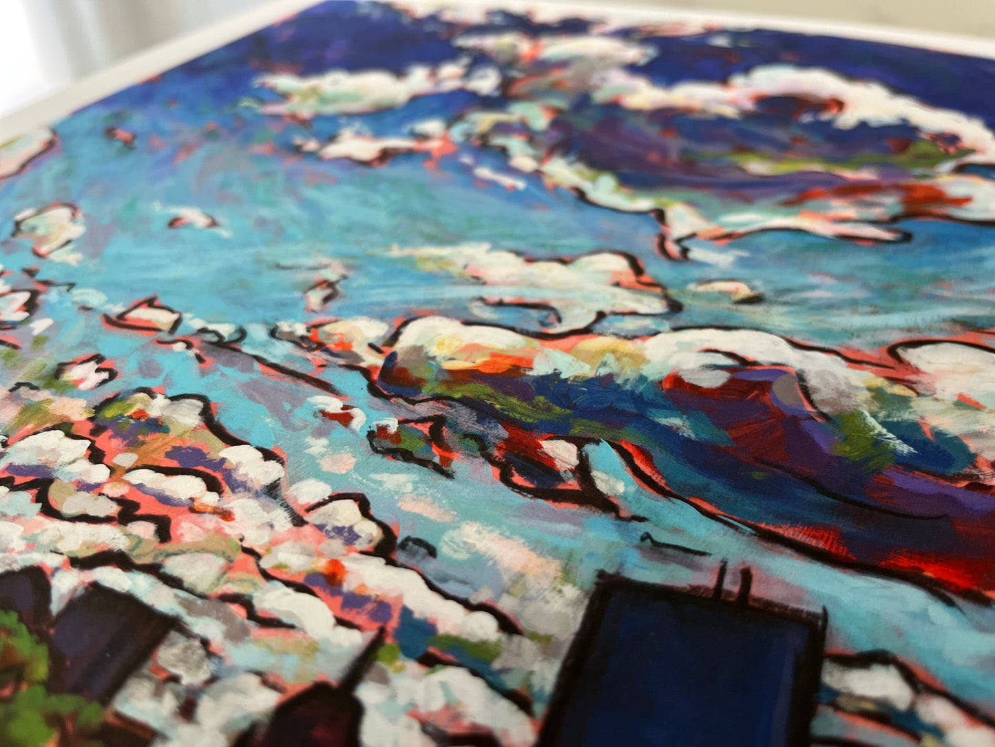 “Daytime Symphony” Paper Print