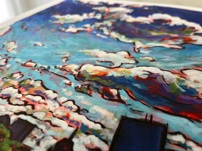 “Daytime Symphony” Paper Print