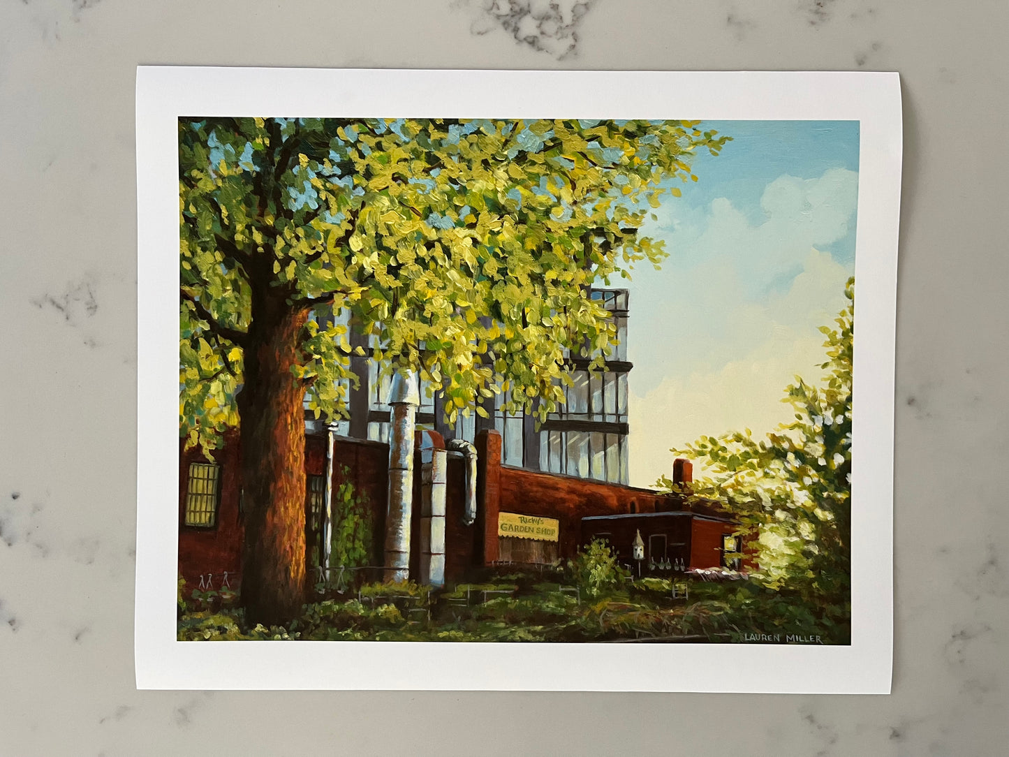 “Ricky’s” Paper Print