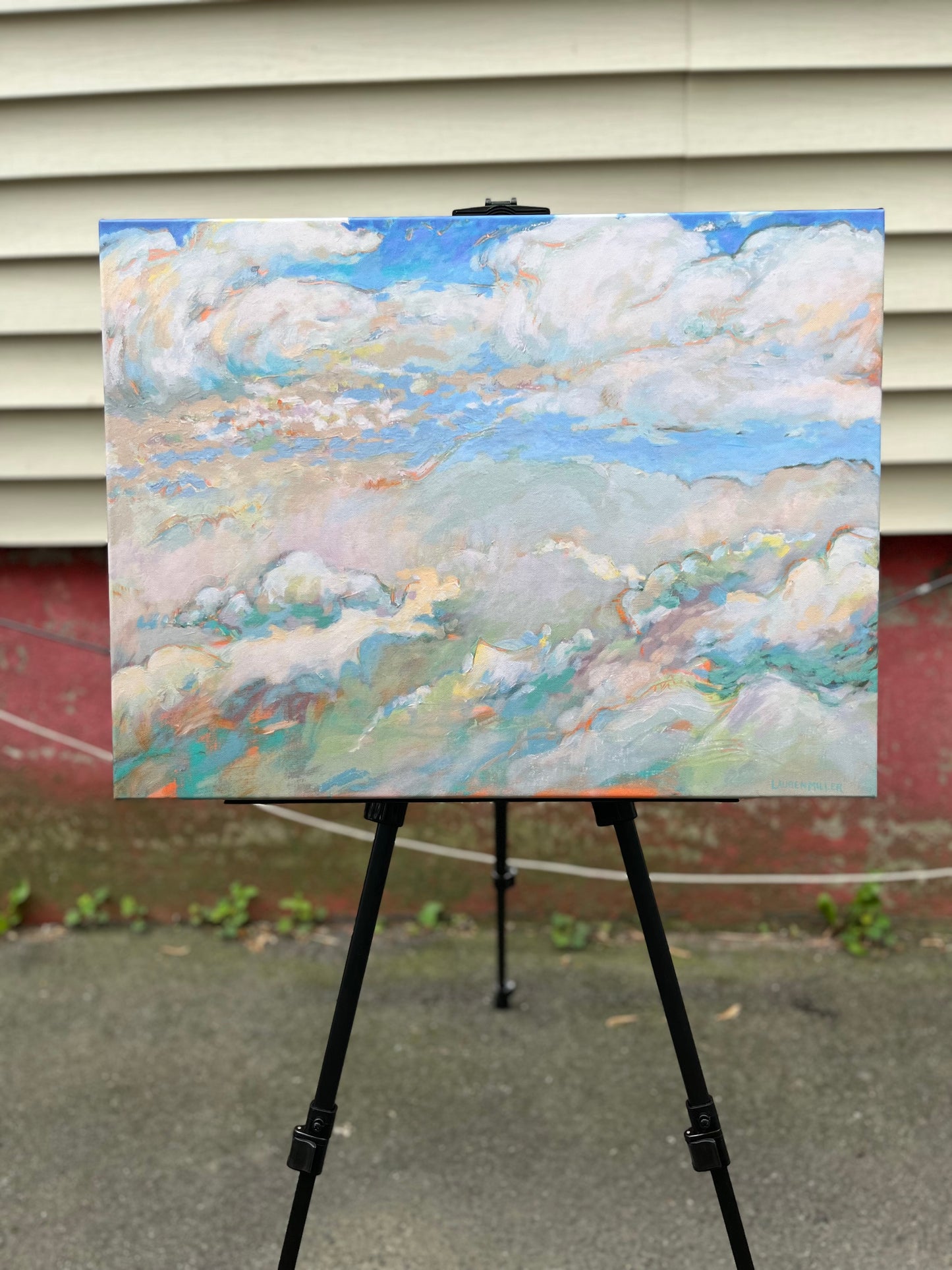 “Floating on the Clouds” Print