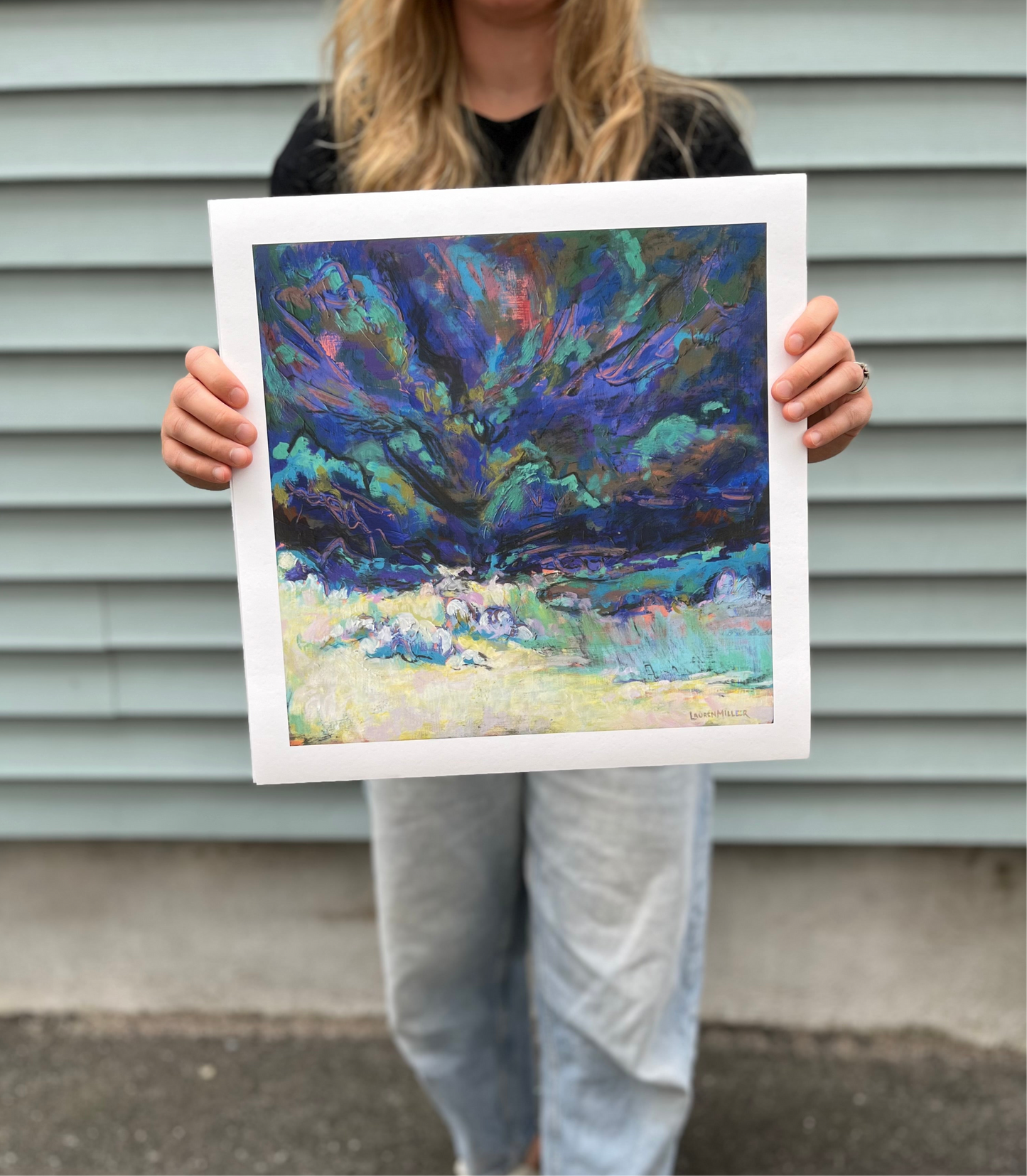 “Thunder is Coming” Paper Print