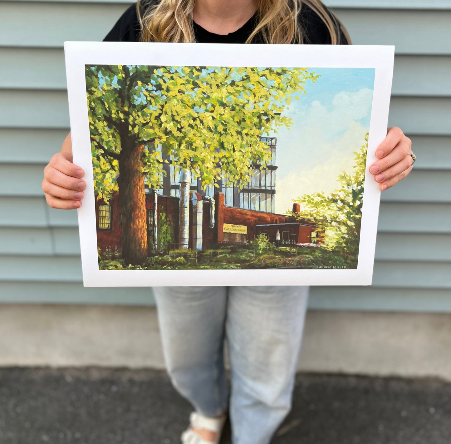 “Ricky’s” Paper Print