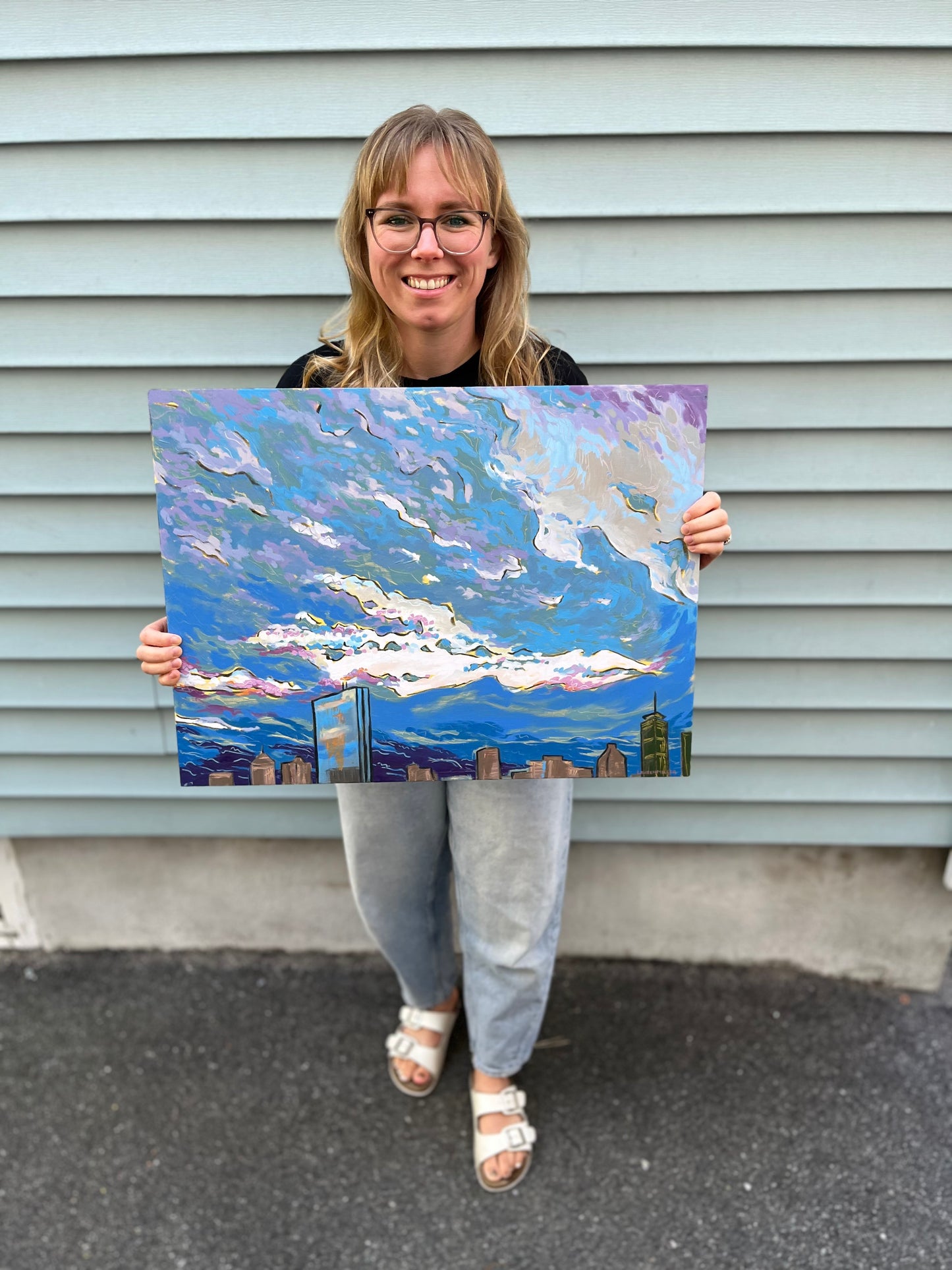 “Are We Underwater?” Original Painting
