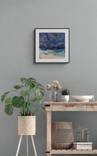“Thunder is Coming” Paper Print