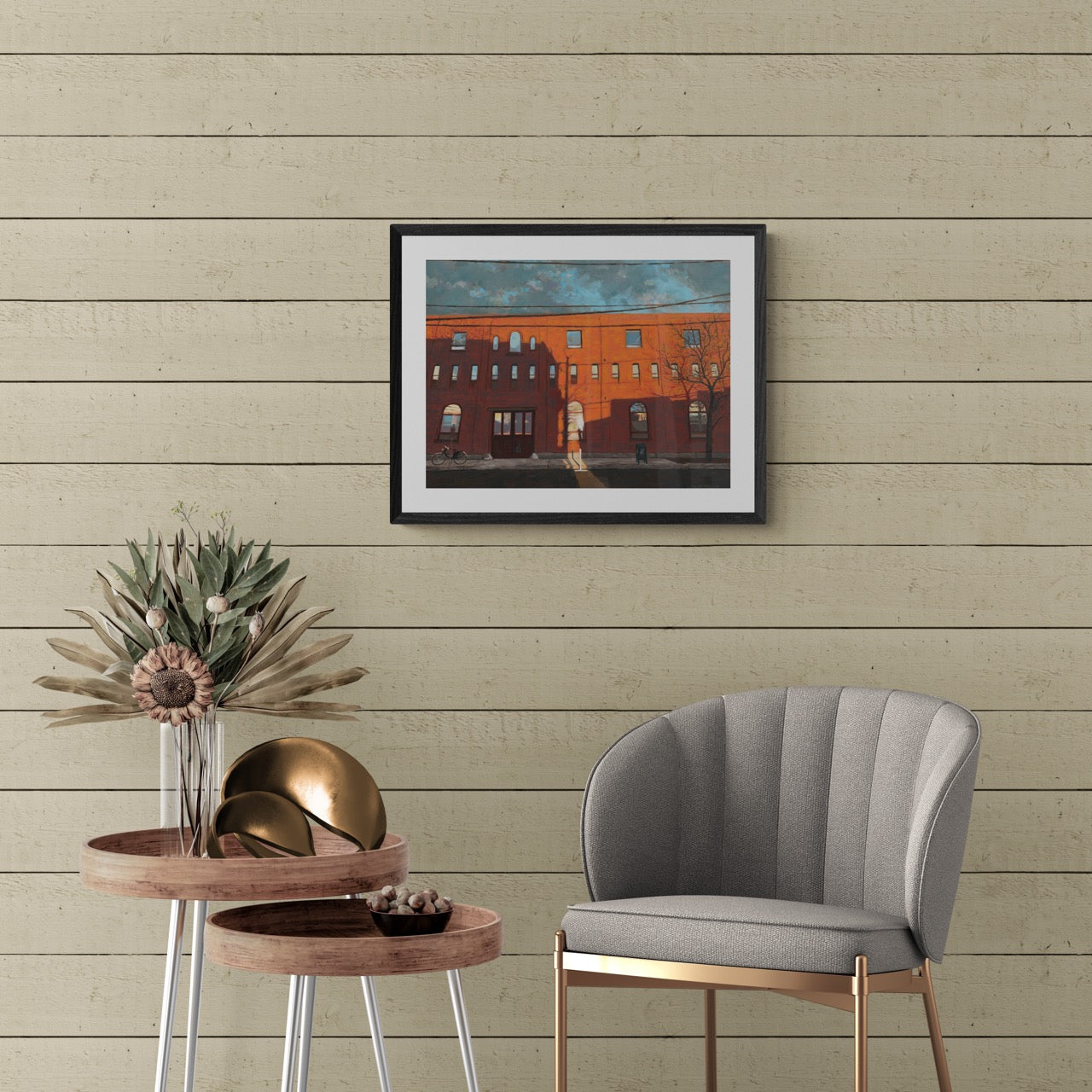 “Sunset on Gore Street” Print