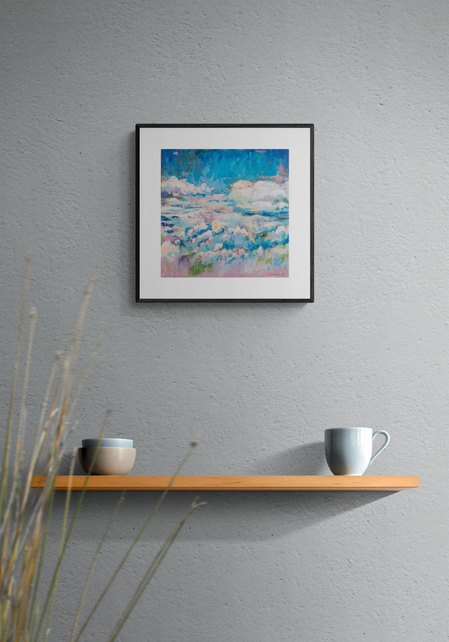 “A Peaceful Existence” Paper Print