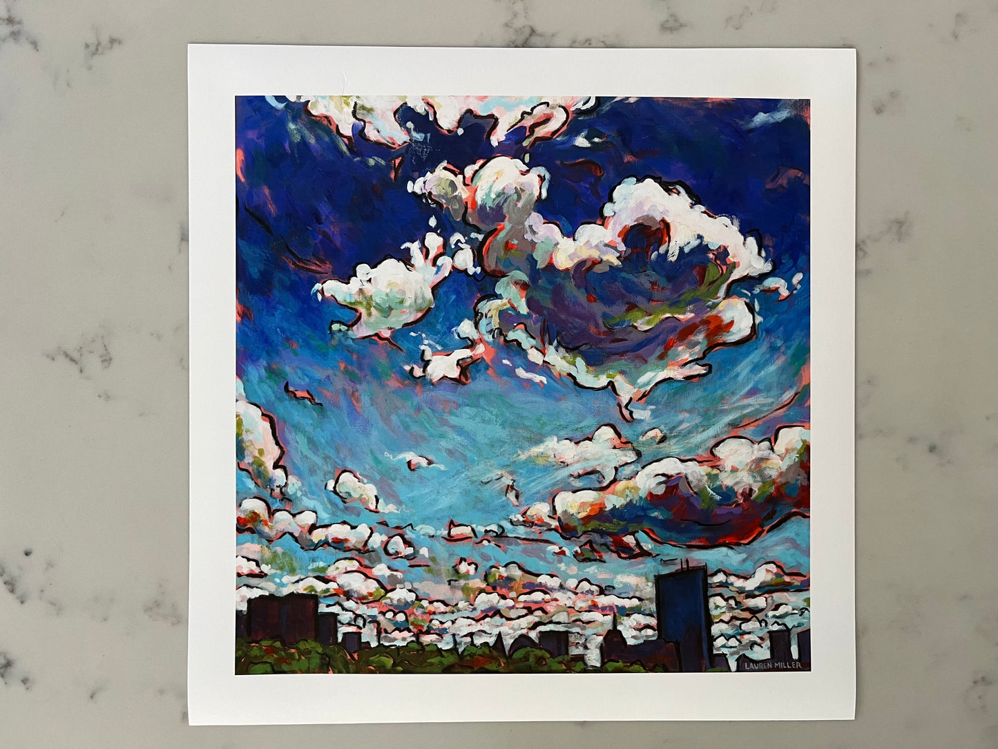 “Daytime Symphony” Paper Print