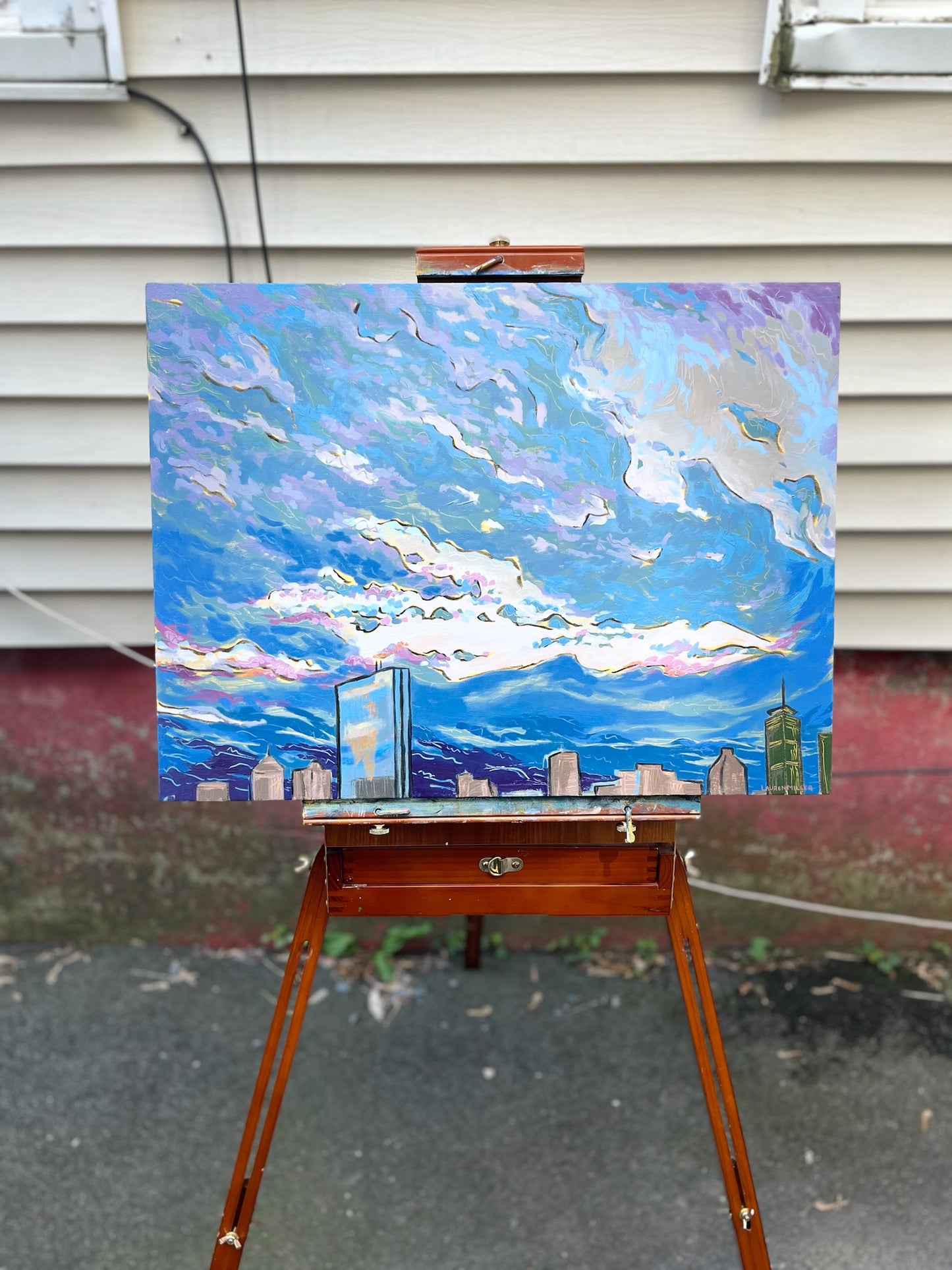 “Are We Underwater?” Original Painting