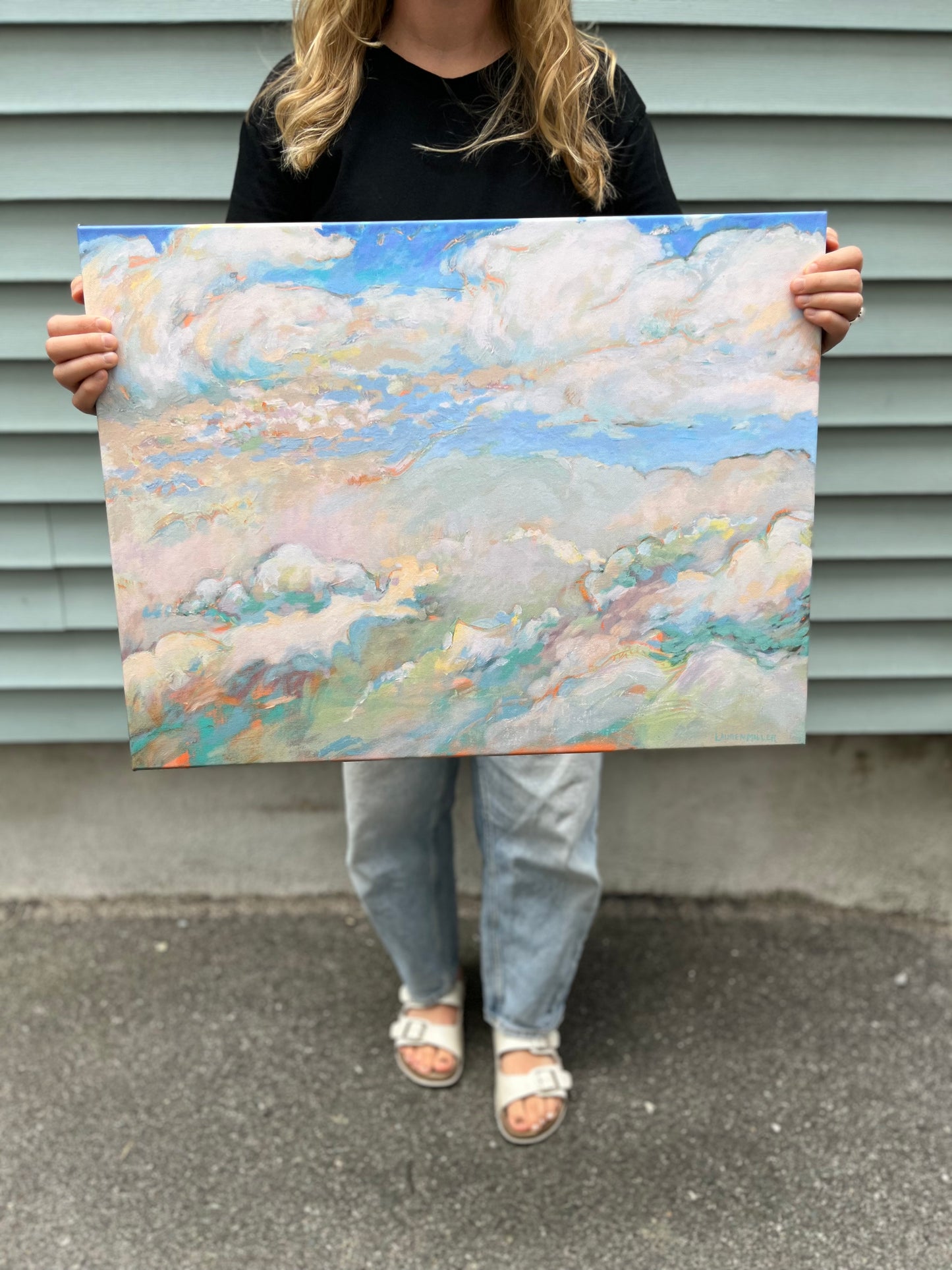 “Floating on the Clouds” Print