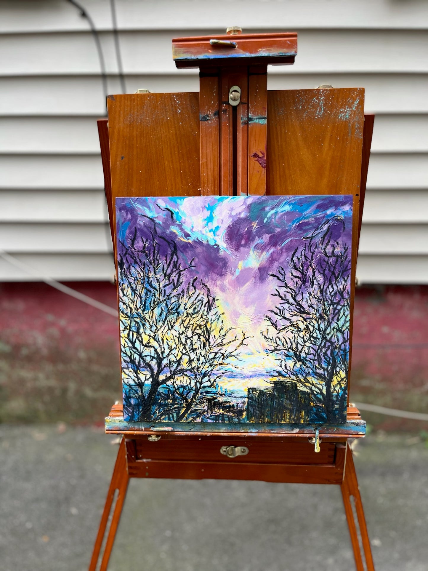 “View of Union Square” Original Painting