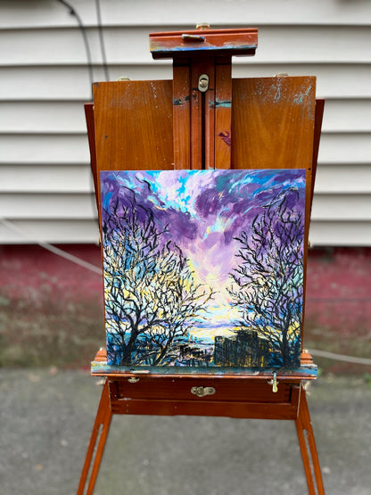 “View of Union Square” Original Painting