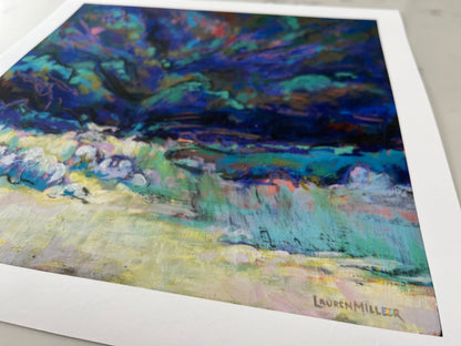 “Thunder is Coming” Paper Print