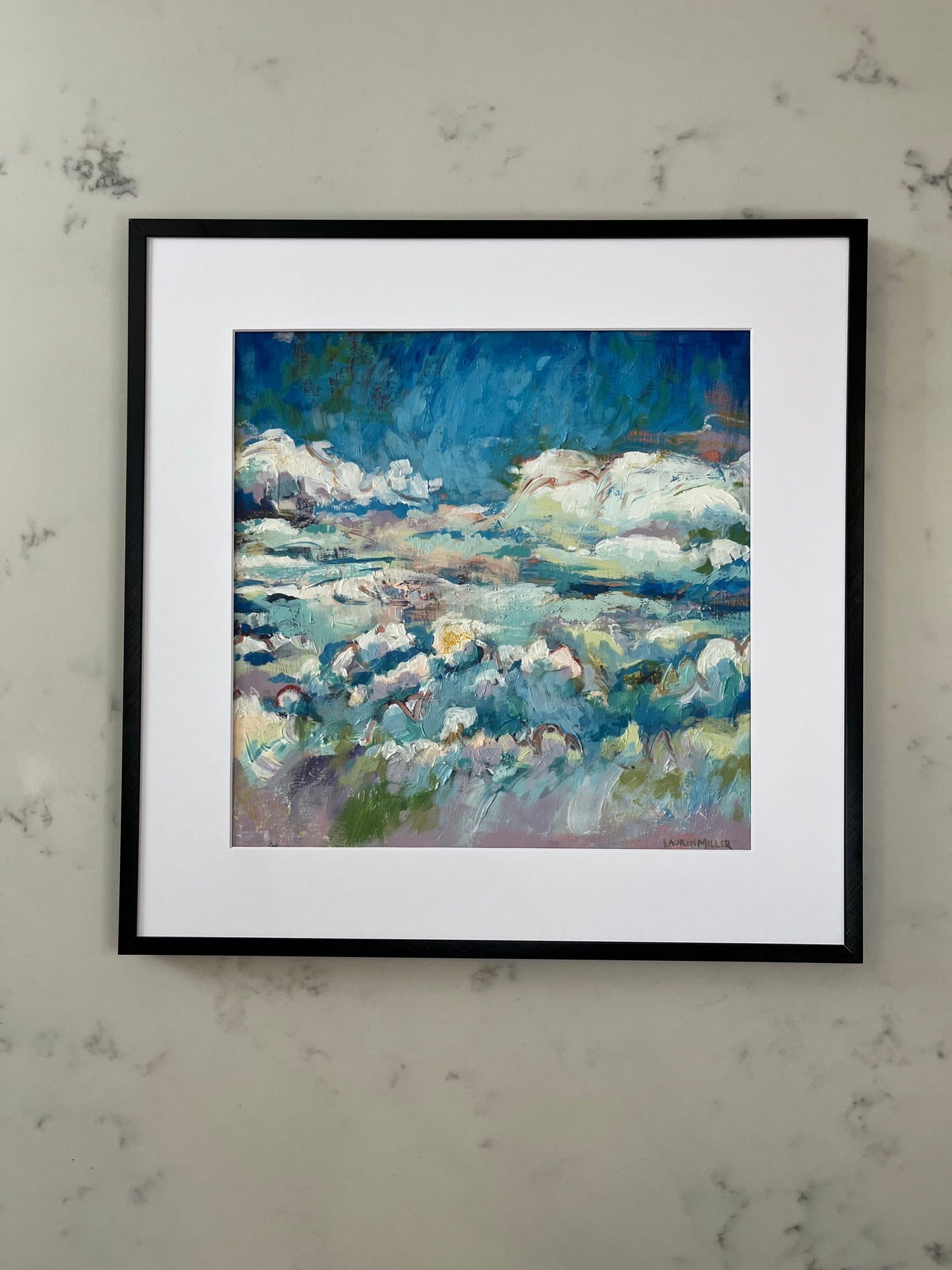 “A Peaceful Existence” Paper Print