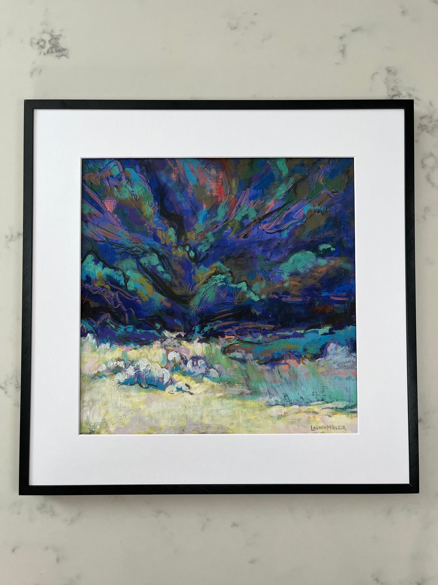 “Thunder is Coming” Paper Print