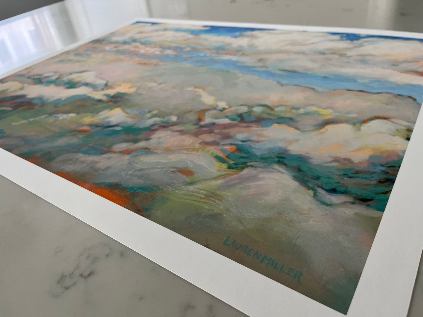 “Floating on the Clouds” Print