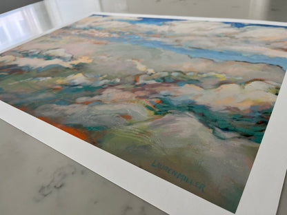 “Floating on the Clouds” Print
