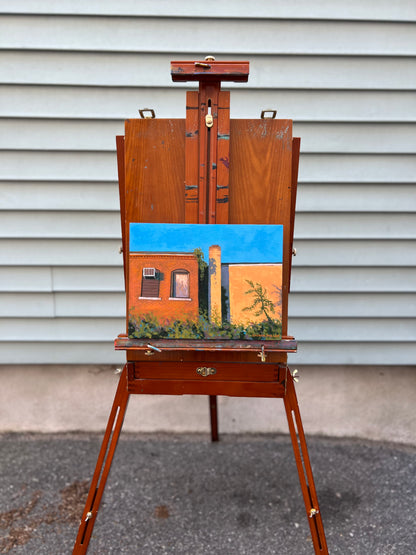 “Malden Bike Path” Original Painting