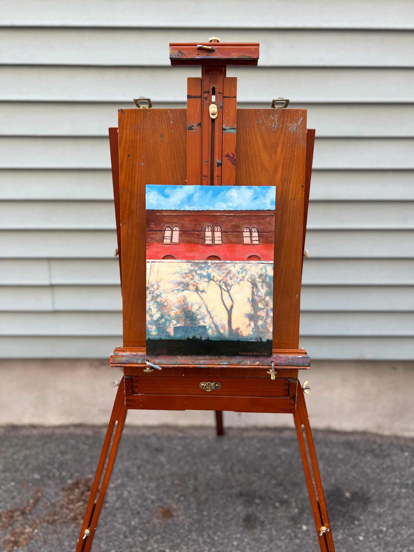 “Morning on Roland Street” Original Painting