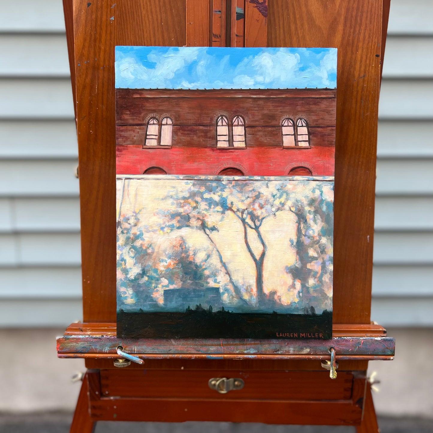 “Morning on Roland Street” Original Painting