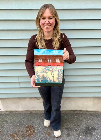 “Morning on Roland Street” Original Painting