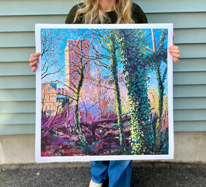 “Somerville Strata” Paper Print