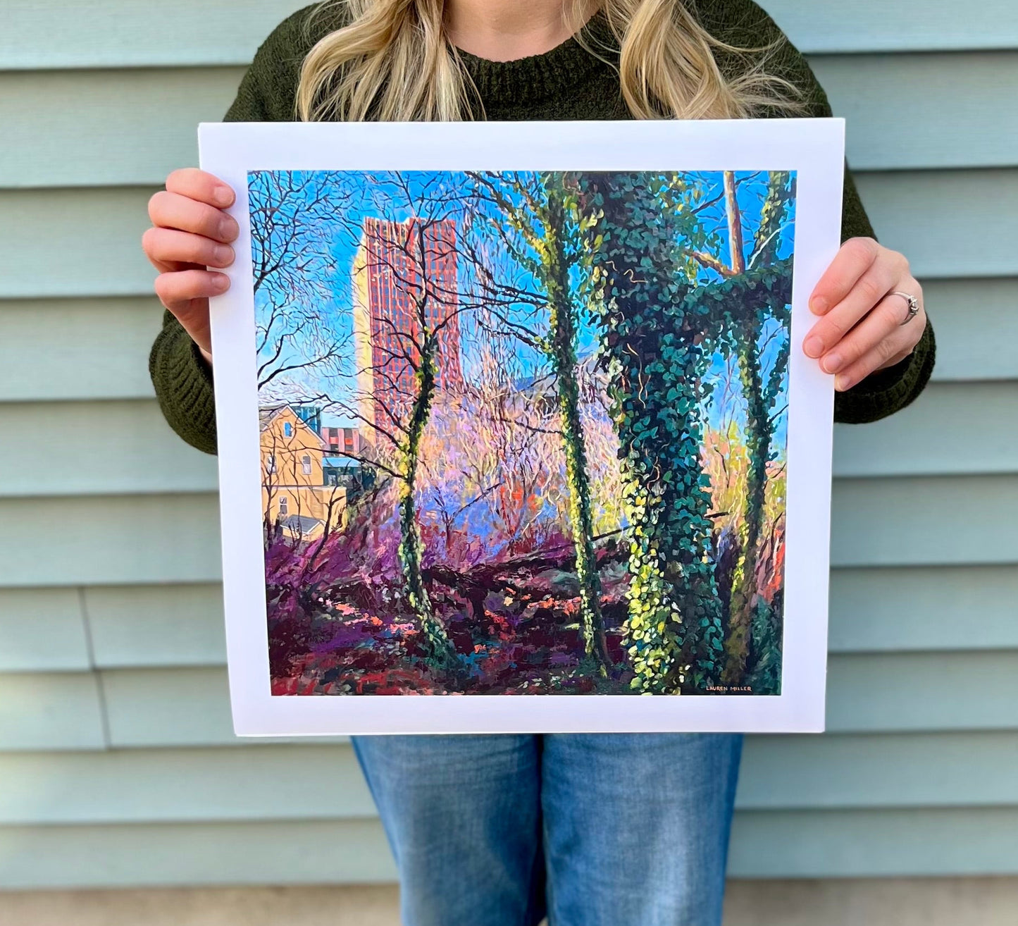 “Somerville Strata” Paper Print