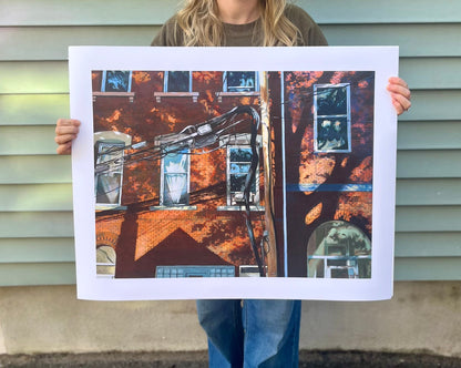 “Church on Sciarappa” Print