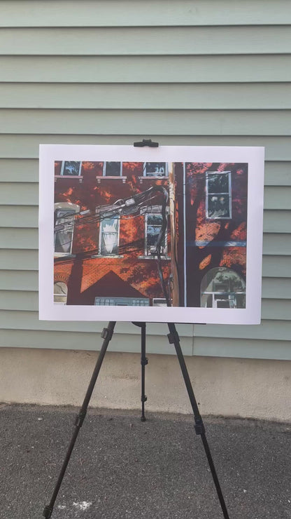 “Church on Sciarappa” Print